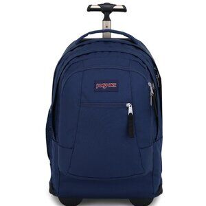 JanSport Driver 8 Rolling Backpack, Navy - New